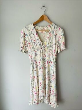 Maje Ditzia White Dress RARE